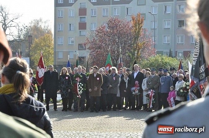 Zdjęcie w galerii na portalu naszraciborz.pl: Raciborskie obchody Święta Niepodległości wiadomości z regionu