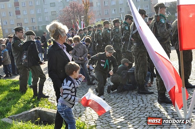 Zdjęcie w galerii na portalu naszraciborz.pl: Raciborskie obchody Święta Niepodległości wiadomości z regionu