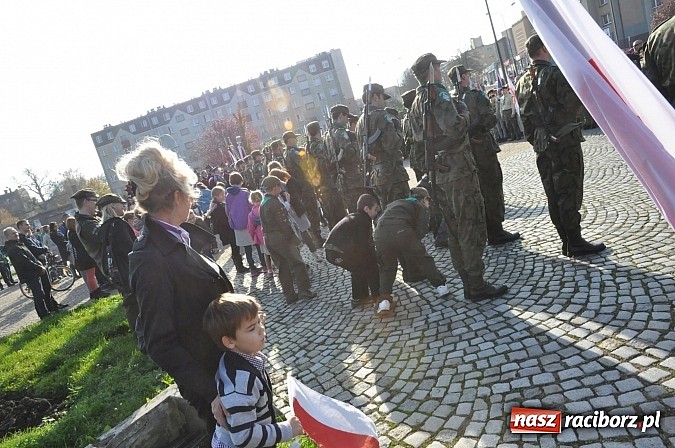Zdjęcie w galerii na portalu naszraciborz.pl: Raciborskie obchody Święta Niepodległości wiadomości z regionu