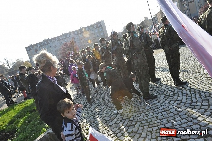 Zdjęcie w galerii na portalu naszraciborz.pl: Raciborskie obchody Święta Niepodległości wiadomości z regionu