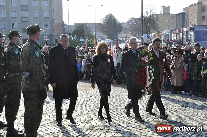 Zdjęcie w galerii na portalu naszraciborz.pl: Raciborskie obchody Święta Niepodległości wiadomości z regionu