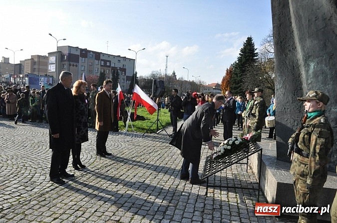 Zdjęcie w galerii na portalu naszraciborz.pl: Raciborskie obchody Święta Niepodległości wiadomości z regionu