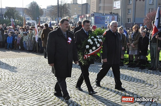 Zdjęcie w galerii na portalu naszraciborz.pl: Raciborskie obchody Święta Niepodległości wiadomości z regionu
