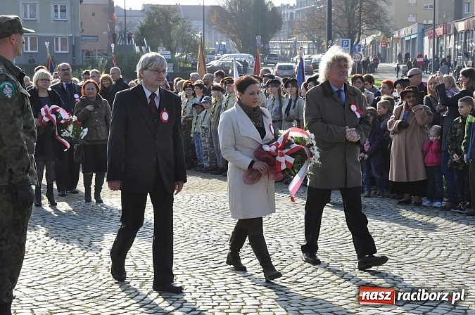 Zdjęcie w galerii na portalu naszraciborz.pl: Raciborskie obchody Święta Niepodległości wiadomości z regionu