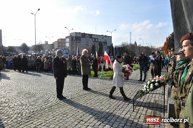 Zdjęcie w galerii na portalu naszraciborz.pl: Raciborskie obchody Święta Niepodległości wiadomości z regionu