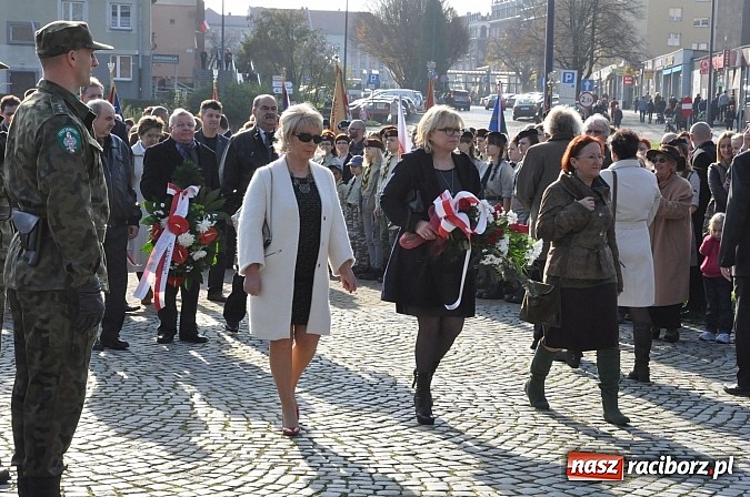 Zdjęcie w galerii na portalu naszraciborz.pl: Raciborskie obchody Święta Niepodległości wiadomości z regionu