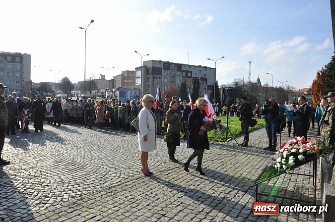 Zdjęcie w galerii na portalu naszraciborz.pl: Raciborskie obchody Święta Niepodległości wiadomości z regionu
