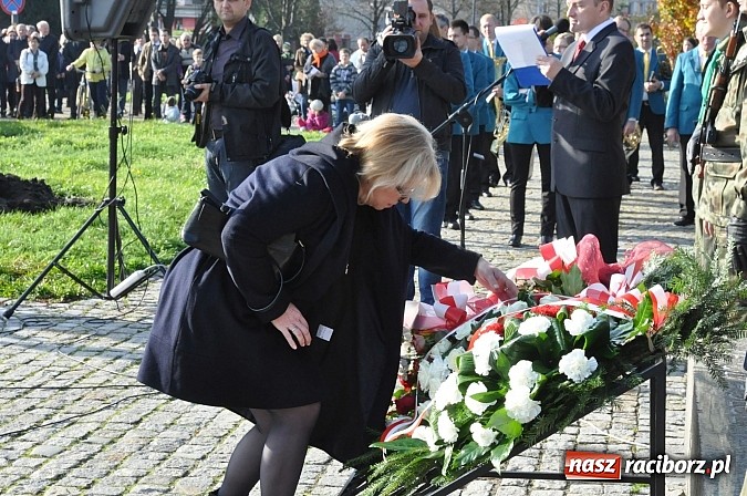 Zdjęcie w galerii na portalu naszraciborz.pl: Raciborskie obchody Święta Niepodległości wiadomości z regionu