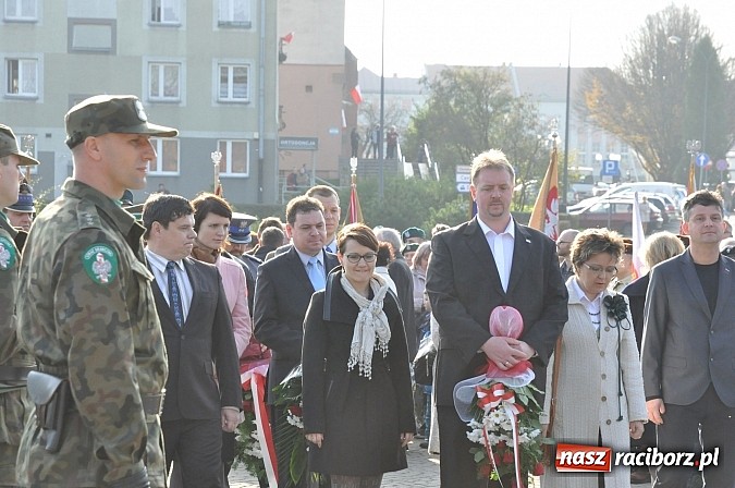 Zdjęcie w galerii na portalu naszraciborz.pl: Raciborskie obchody Święta Niepodległości wiadomości z regionu