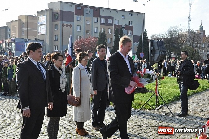 Zdjęcie w galerii na portalu naszraciborz.pl: Raciborskie obchody Święta Niepodległości wiadomości z regionu