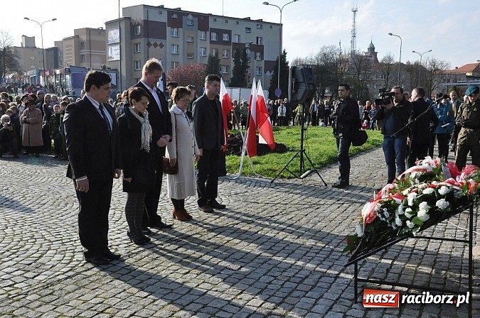 Zdjęcie w galerii na portalu naszraciborz.pl: Raciborskie obchody Święta Niepodległości wiadomości z regionu