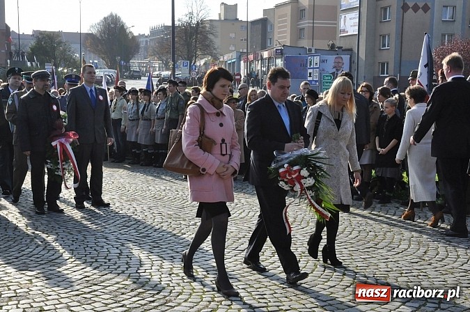 Zdjęcie w galerii na portalu naszraciborz.pl: Raciborskie obchody Święta Niepodległości wiadomości z regionu