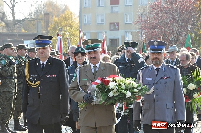 Zdjęcie w galerii na portalu naszraciborz.pl: Raciborskie obchody Święta Niepodległości wiadomości z regionu