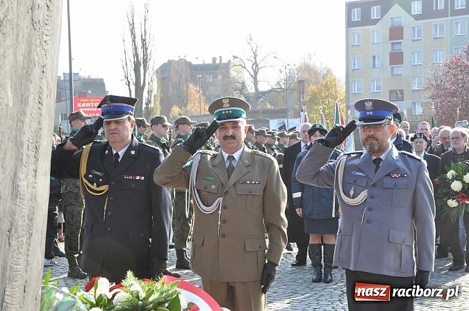 Zdjęcie w galerii na portalu naszraciborz.pl: Raciborskie obchody Święta Niepodległości wiadomości z regionu