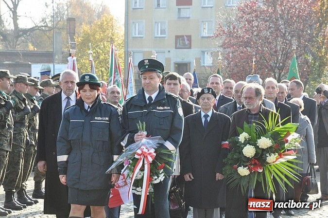 Zdjęcie w galerii na portalu naszraciborz.pl: Raciborskie obchody Święta Niepodległości wiadomości z regionu