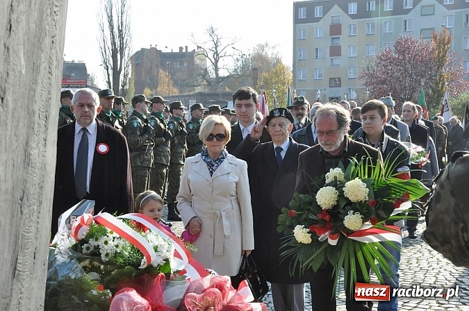 Zdjęcie w galerii na portalu naszraciborz.pl: Raciborskie obchody Święta Niepodległości wiadomości z regionu