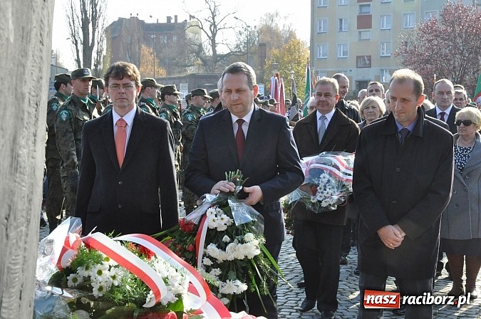 Zdjęcie w galerii na portalu naszraciborz.pl: Raciborskie obchody Święta Niepodległości wiadomości z regionu