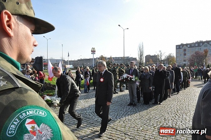 Zdjęcie w galerii na portalu naszraciborz.pl: Raciborskie obchody Święta Niepodległości wiadomości z regionu