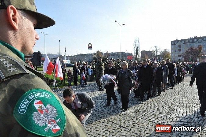 Zdjęcie w galerii na portalu naszraciborz.pl: Raciborskie obchody Święta Niepodległości wiadomości z regionu