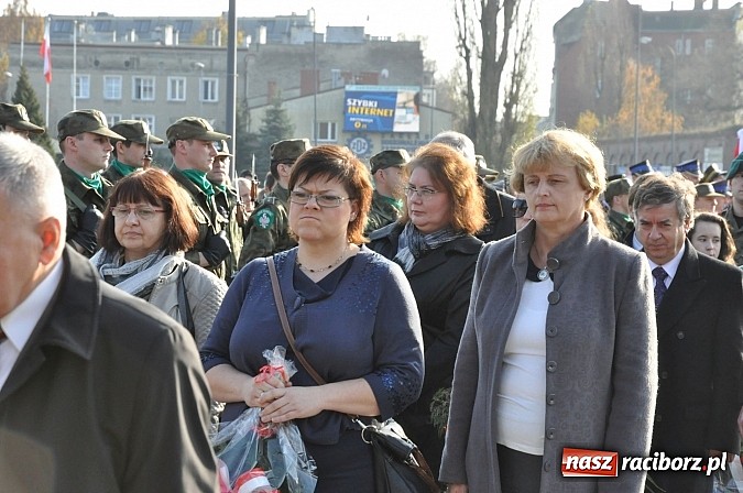 Zdjęcie w galerii na portalu naszraciborz.pl: Raciborskie obchody Święta Niepodległości wiadomości z regionu