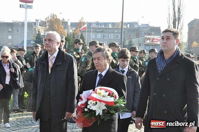 Zdjęcie w galerii na portalu naszraciborz.pl: Raciborskie obchody Święta Niepodległości wiadomości z regionu