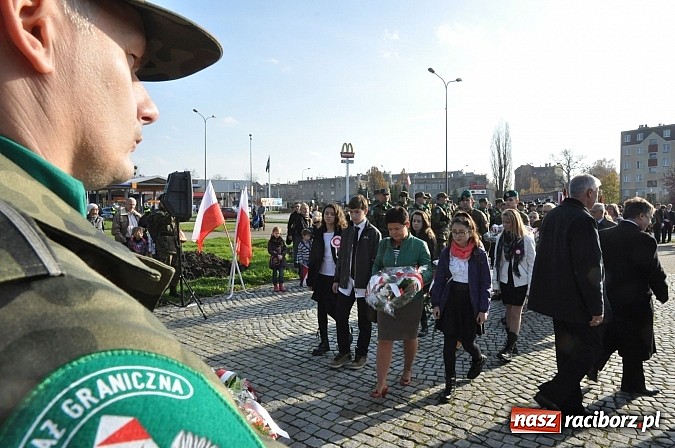 Zdjęcie w galerii na portalu naszraciborz.pl: Raciborskie obchody Święta Niepodległości wiadomości z regionu