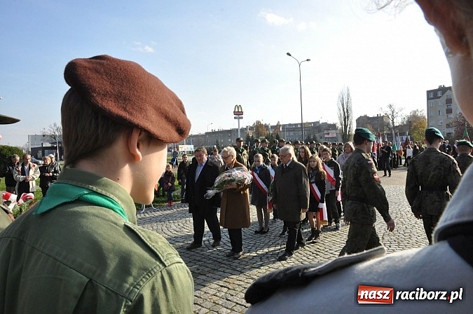 Zdjęcie w galerii na portalu naszraciborz.pl: Raciborskie obchody Święta Niepodległości wiadomości z regionu