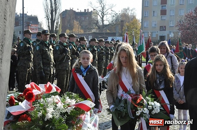 Zdjęcie w galerii na portalu naszraciborz.pl: Raciborskie obchody Święta Niepodległości wiadomości z regionu