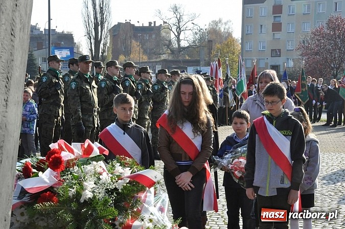 Zdjęcie w galerii na portalu naszraciborz.pl: Raciborskie obchody Święta Niepodległości wiadomości z regionu