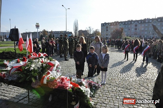 Zdjęcie w galerii na portalu naszraciborz.pl: Raciborskie obchody Święta Niepodległości wiadomości z regionu