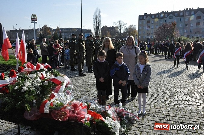 Zdjęcie w galerii na portalu naszraciborz.pl: Raciborskie obchody Święta Niepodległości wiadomości z regionu
