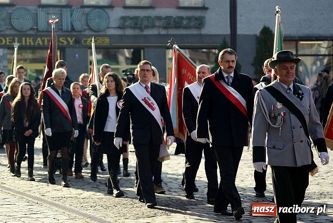 Zdjęcie w galerii na portalu naszraciborz.pl: Raciborskie obchody Święta Niepodległości wiadomości z regionu
