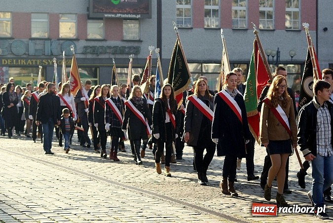 Zdjęcie w galerii na portalu naszraciborz.pl: Raciborskie obchody Święta Niepodległości wiadomości z regionu
