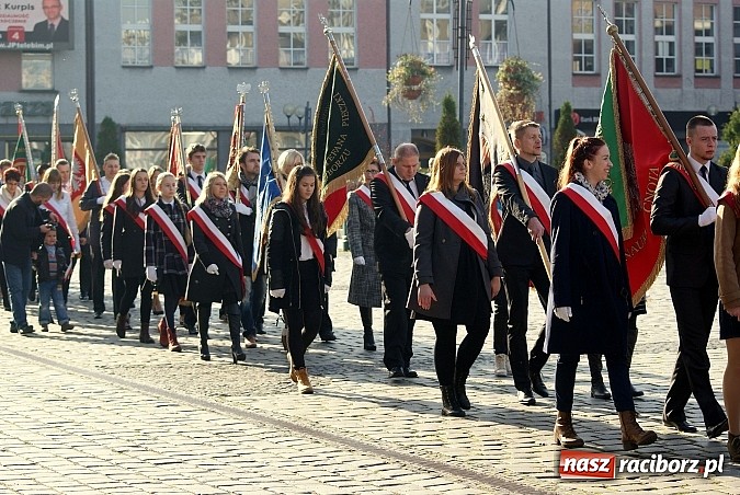 Zdjęcie w galerii na portalu naszraciborz.pl: Raciborskie obchody Święta Niepodległości wiadomości z regionu