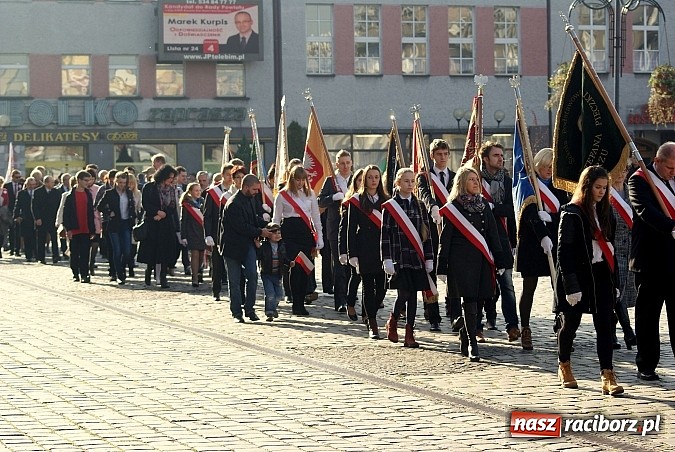 Zdjęcie w galerii na portalu naszraciborz.pl: Raciborskie obchody Święta Niepodległości wiadomości z regionu