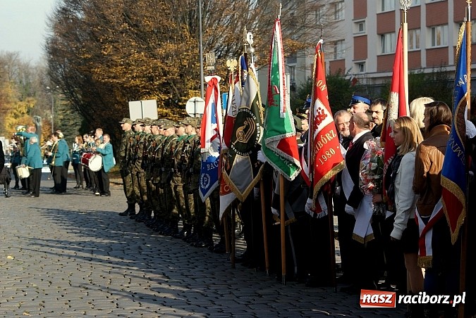 Zdjęcie w galerii na portalu naszraciborz.pl: Raciborskie obchody Święta Niepodległości wiadomości z regionu
