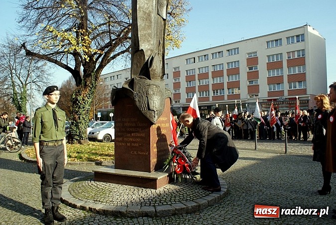 Zdjęcie w galerii na portalu naszraciborz.pl: Raciborskie obchody Święta Niepodległości wiadomości z regionu