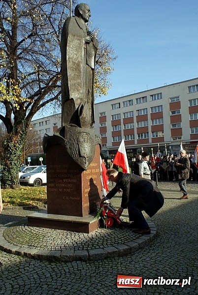 Zdjęcie w galerii na portalu naszraciborz.pl: Raciborskie obchody Święta Niepodległości wiadomości z regionu