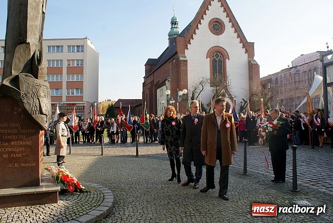 Zdjęcie w galerii na portalu naszraciborz.pl: Raciborskie obchody Święta Niepodległości wiadomości z regionu