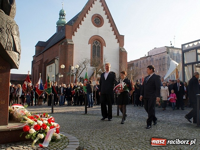 Zdjęcie w galerii na portalu naszraciborz.pl: Raciborskie obchody Święta Niepodległości wiadomości z regionu