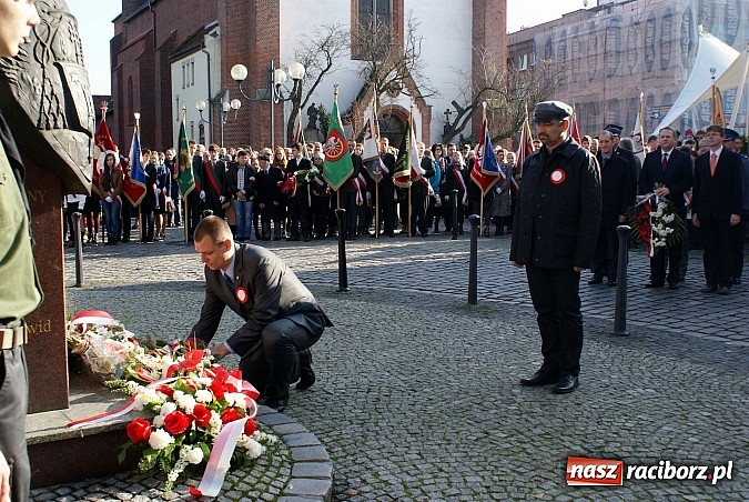 Zdjęcie w galerii na portalu naszraciborz.pl: Raciborskie obchody Święta Niepodległości wiadomości z regionu