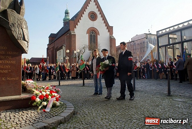Zdjęcie w galerii na portalu naszraciborz.pl: Raciborskie obchody Święta Niepodległości wiadomości z regionu