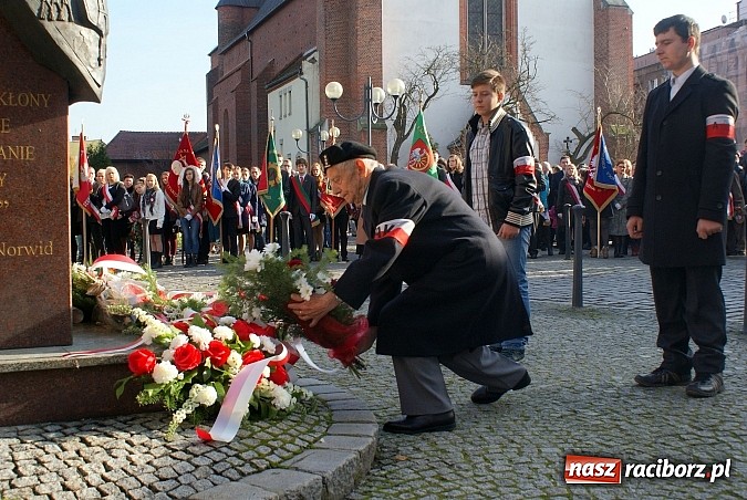 Zdjęcie w galerii na portalu naszraciborz.pl: Raciborskie obchody Święta Niepodległości wiadomości z regionu