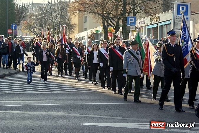 Zdjęcie w galerii na portalu naszraciborz.pl: Raciborskie obchody Święta Niepodległości wiadomości z regionu