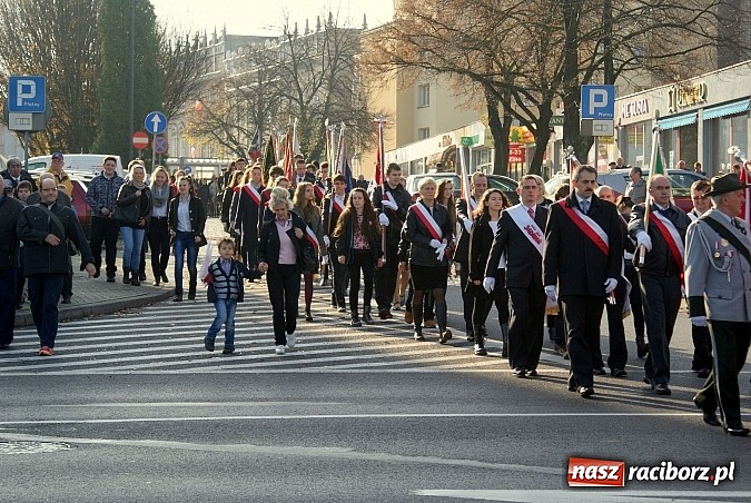 Zdjęcie w galerii na portalu naszraciborz.pl: Raciborskie obchody Święta Niepodległości wiadomości z regionu