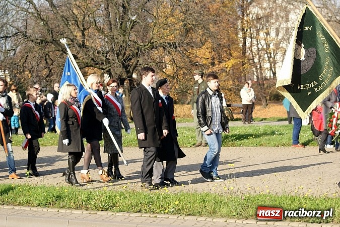 Zdjęcie w galerii na portalu naszraciborz.pl: Raciborskie obchody Święta Niepodległości wiadomości z regionu