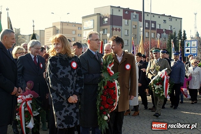 Zdjęcie w galerii na portalu naszraciborz.pl: Raciborskie obchody Święta Niepodległości wiadomości z regionu