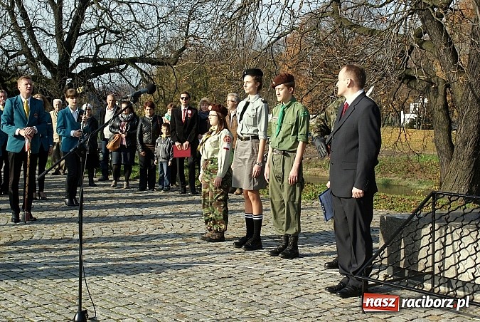 Zdjęcie w galerii na portalu naszraciborz.pl: Raciborskie obchody Święta Niepodległości wiadomości z regionu