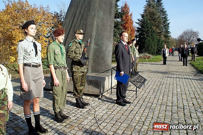 Zdjęcie w galerii na portalu naszraciborz.pl: Raciborskie obchody Święta Niepodległości wiadomości z regionu