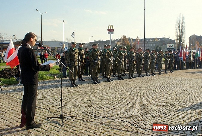 Zdjęcie w galerii na portalu naszraciborz.pl: Raciborskie obchody Święta Niepodległości wiadomości z regionu